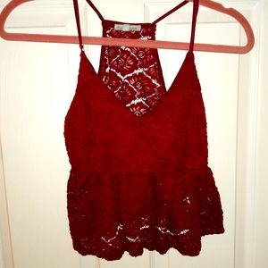 Charlotte russe crop tank top